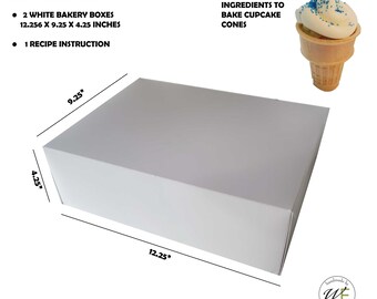 Cupcake Cone Box