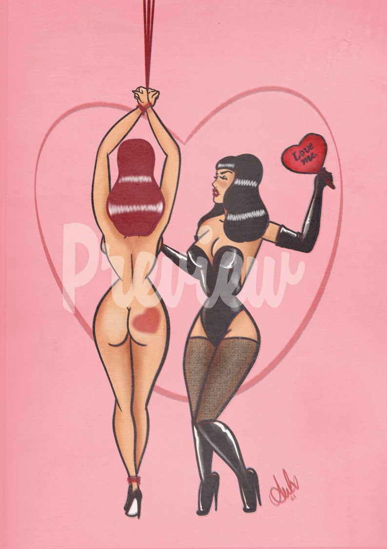 Love me 6x9 matte print