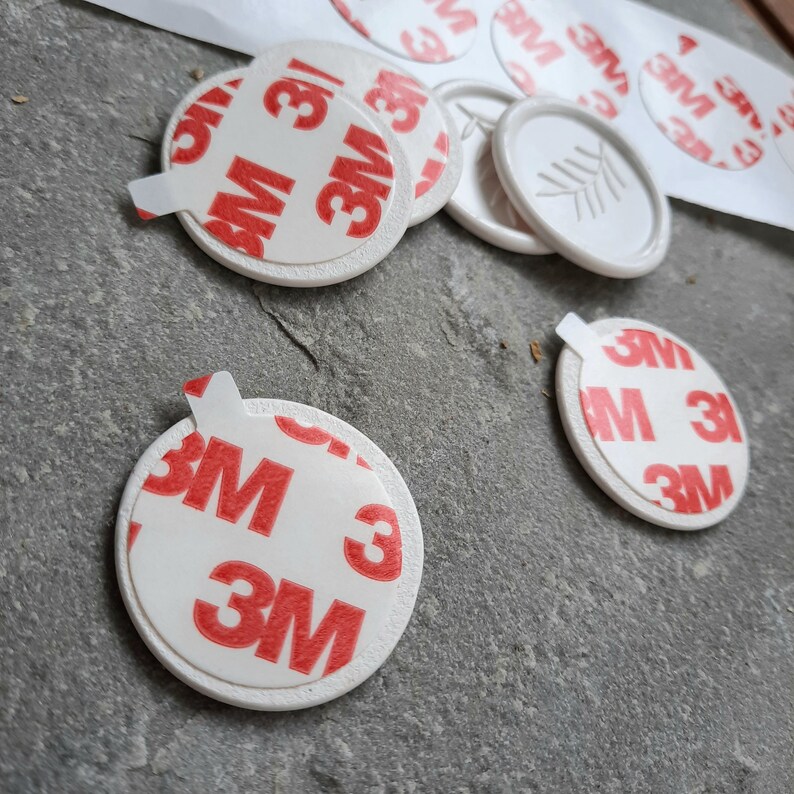 Self adhesive backing stickers3M double sided stickers wax Etsy