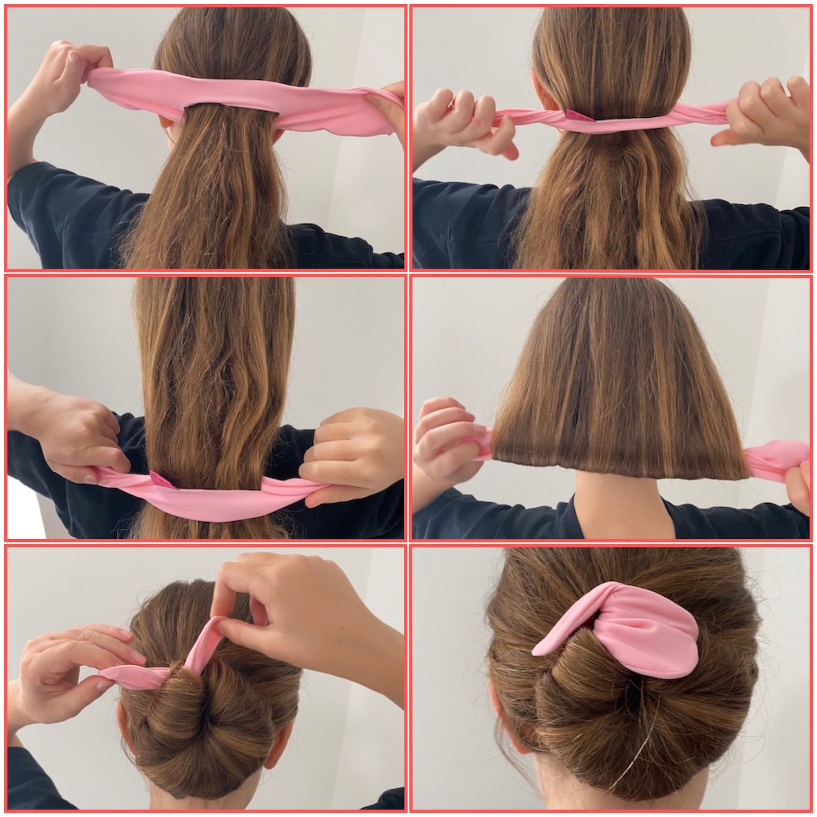 3 Jojo Hair Bun Makers Choose Three Basic Colours Etsy UK