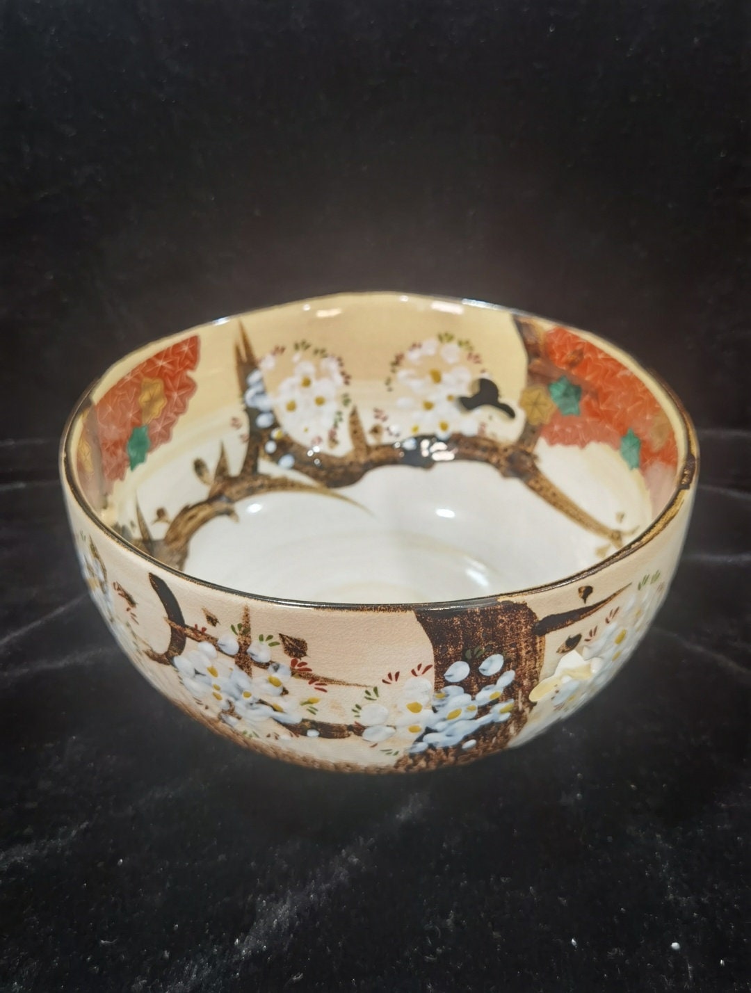 Antique Japanese Fruit Bowl, Bowl, Fruit Bowl, Fruit Utensils