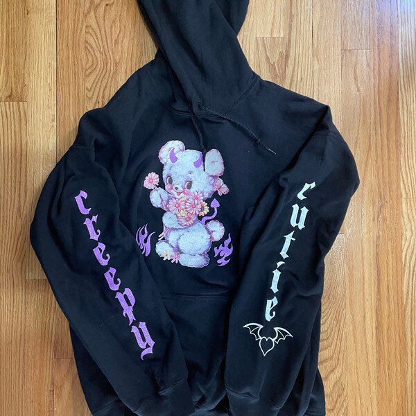 Pastel Goth Hoodie Etsy