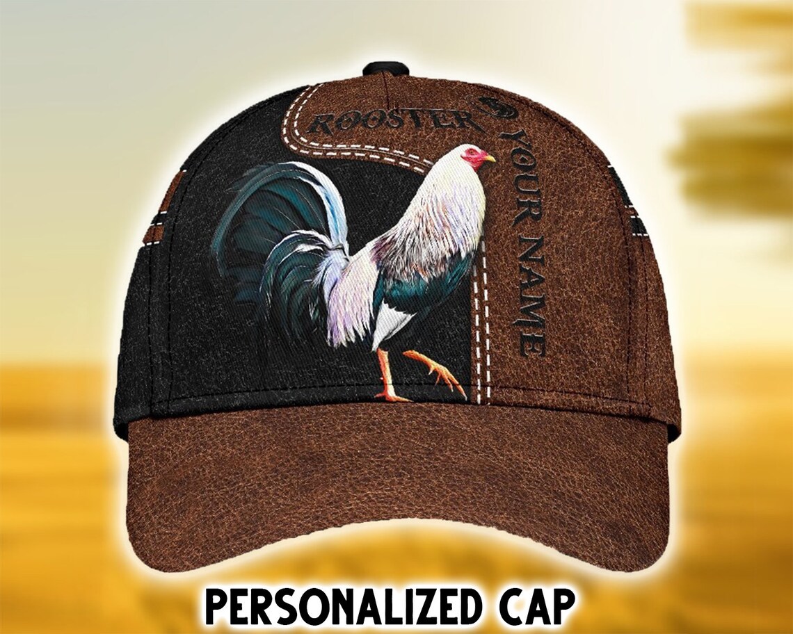 Rooster Classic Cap Human Cap Unisex Hat Classical Cap Etsy
