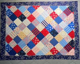 Patriotic Forth of July Placemats set of 4