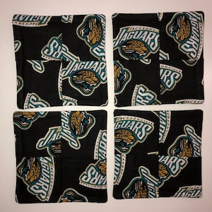 Jacksonville Jaguars coaster set of 4
