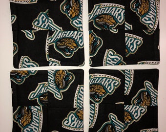 Jacksonville Jaguars coaster set of 4