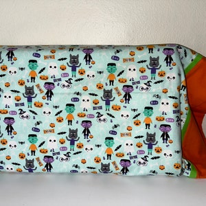 Halloween Monsters Pillowcase -Sold as set of 2