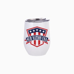 Blank Sublimation Wine Tumbler (12oz)