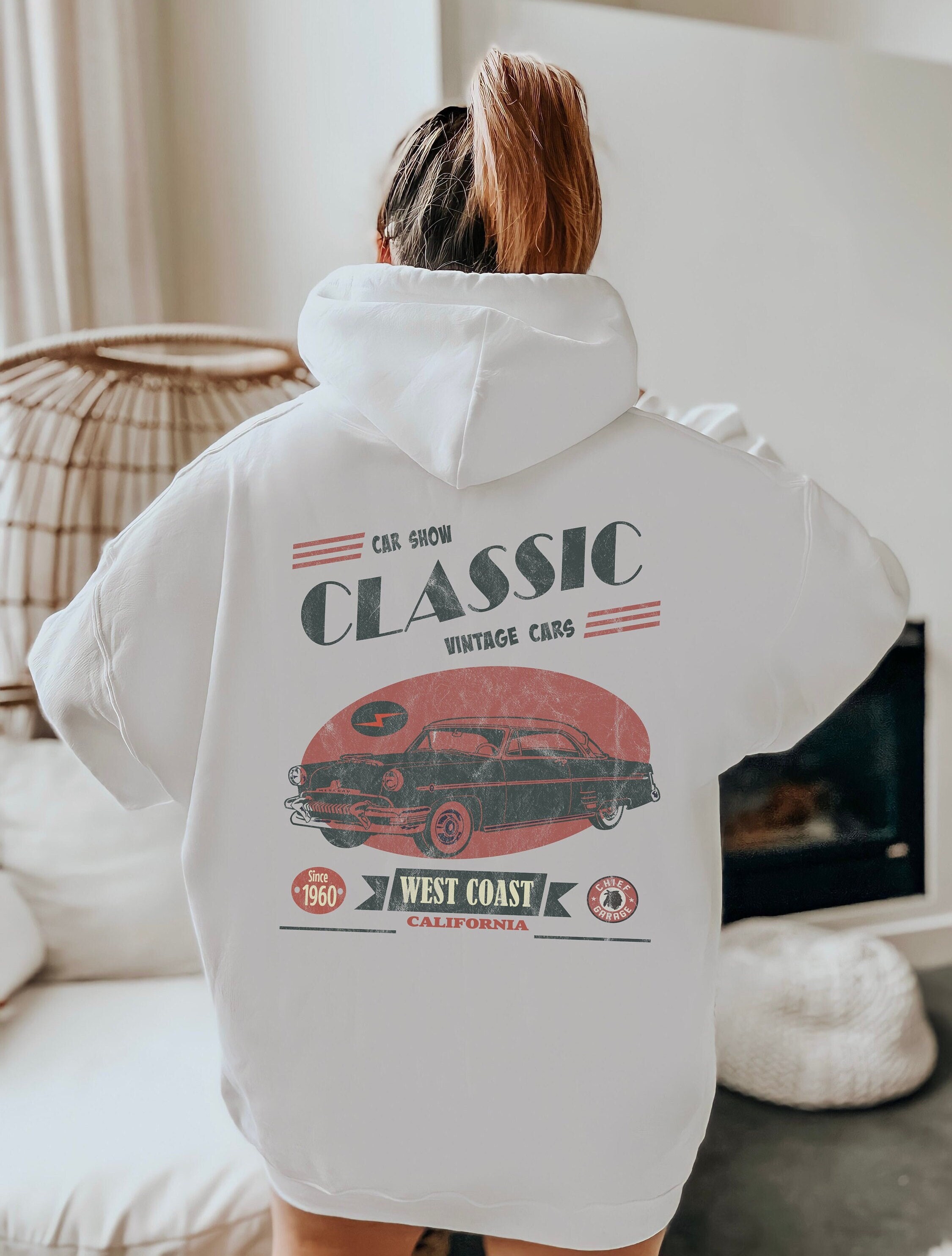 Classic Retro California The Golden State 1850 Hoodie : Clothing,  Shoes & Jewelry