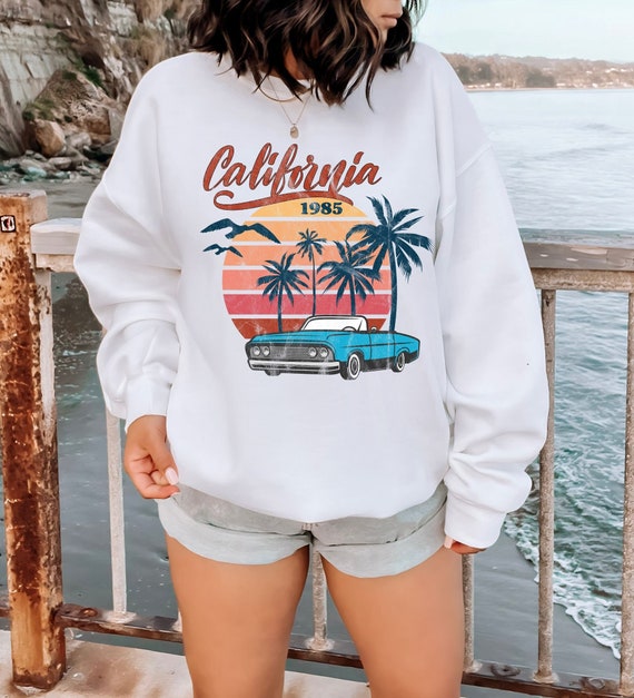 Sunny California Crewneck Sweatshirt Sunny California Crewneck Sweatshirt
