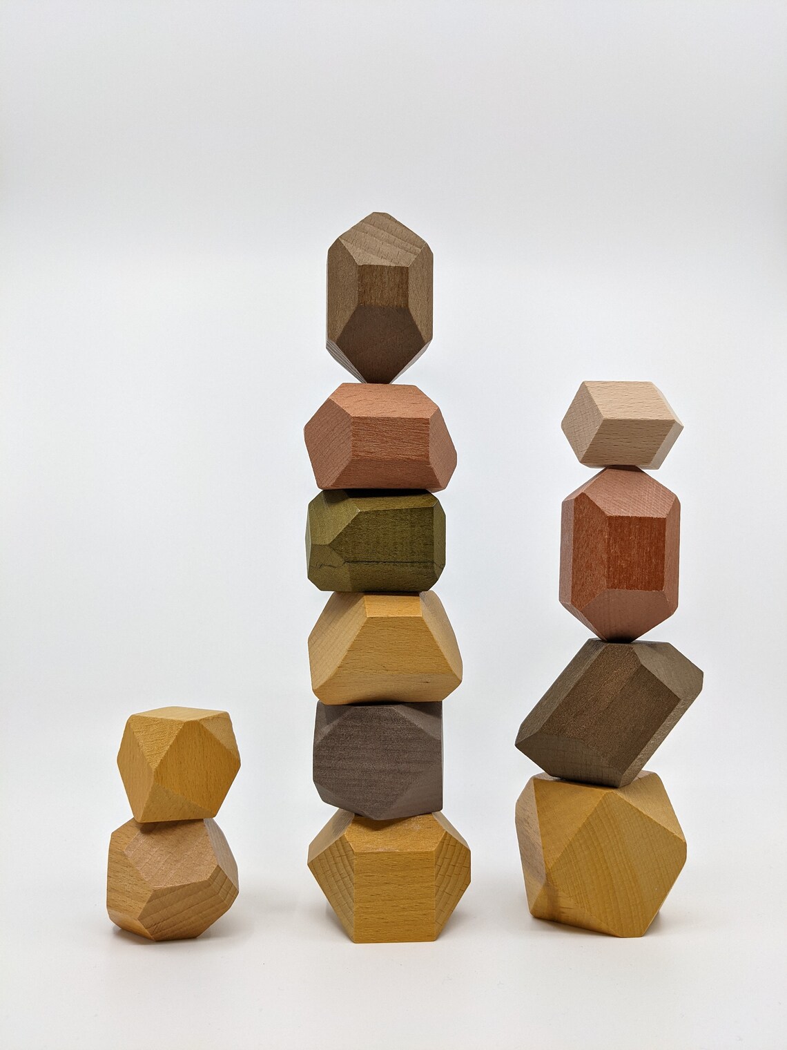 GIANT BLOCK Stacking Rock Blocks OpenEnded Building Blocks Etsy