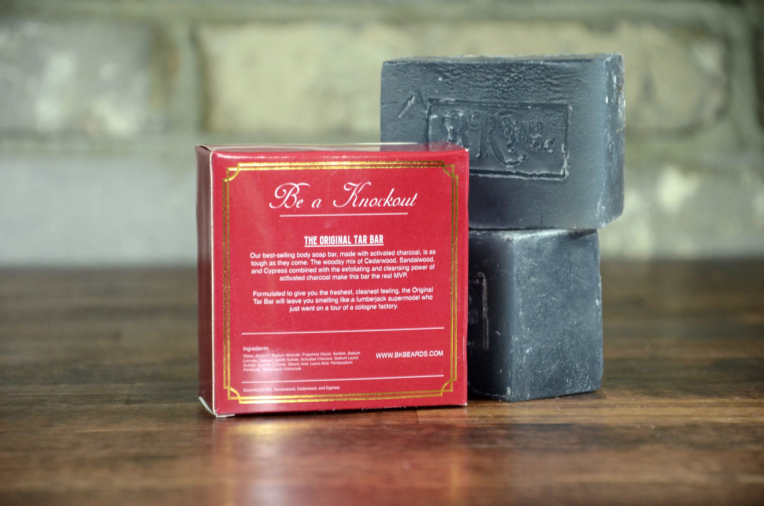 Artisan Soap/ the Original Tar Bar/ Bare Knuckle Beard Supply/ Etsy