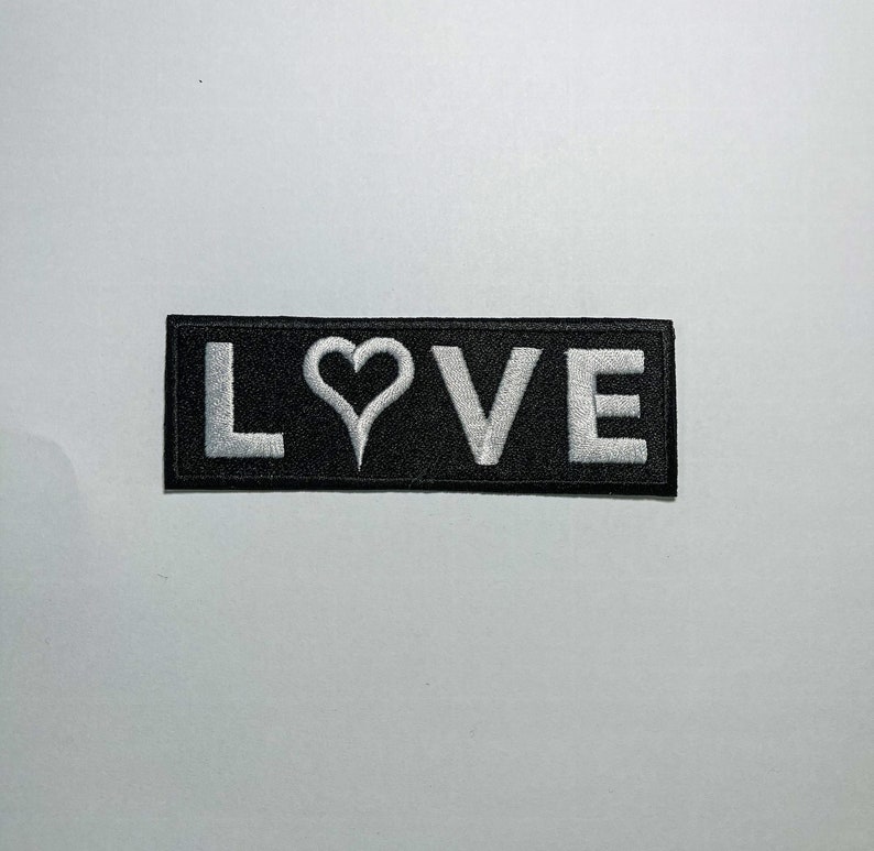 nerd love Your favorite four letter word as a 100/% embroidered iron on sew on patch geek