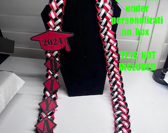 Double ribbon Graduation lei 2026 Personalized / Sash