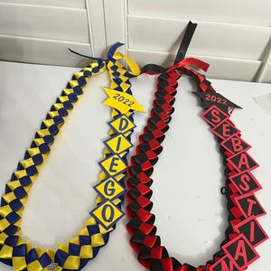 Graduation lei 2025 Personalized/ sash