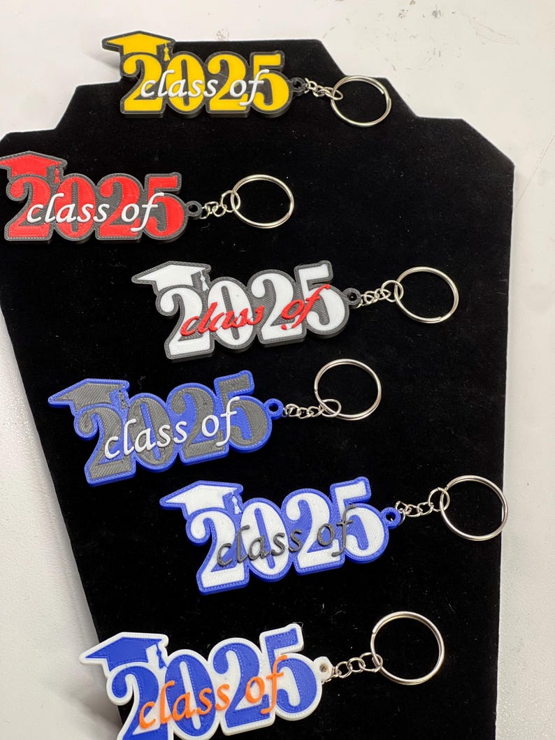 Class of 2026 Graduation Keychain: Custom School Gift, Teacher Token - Etsy