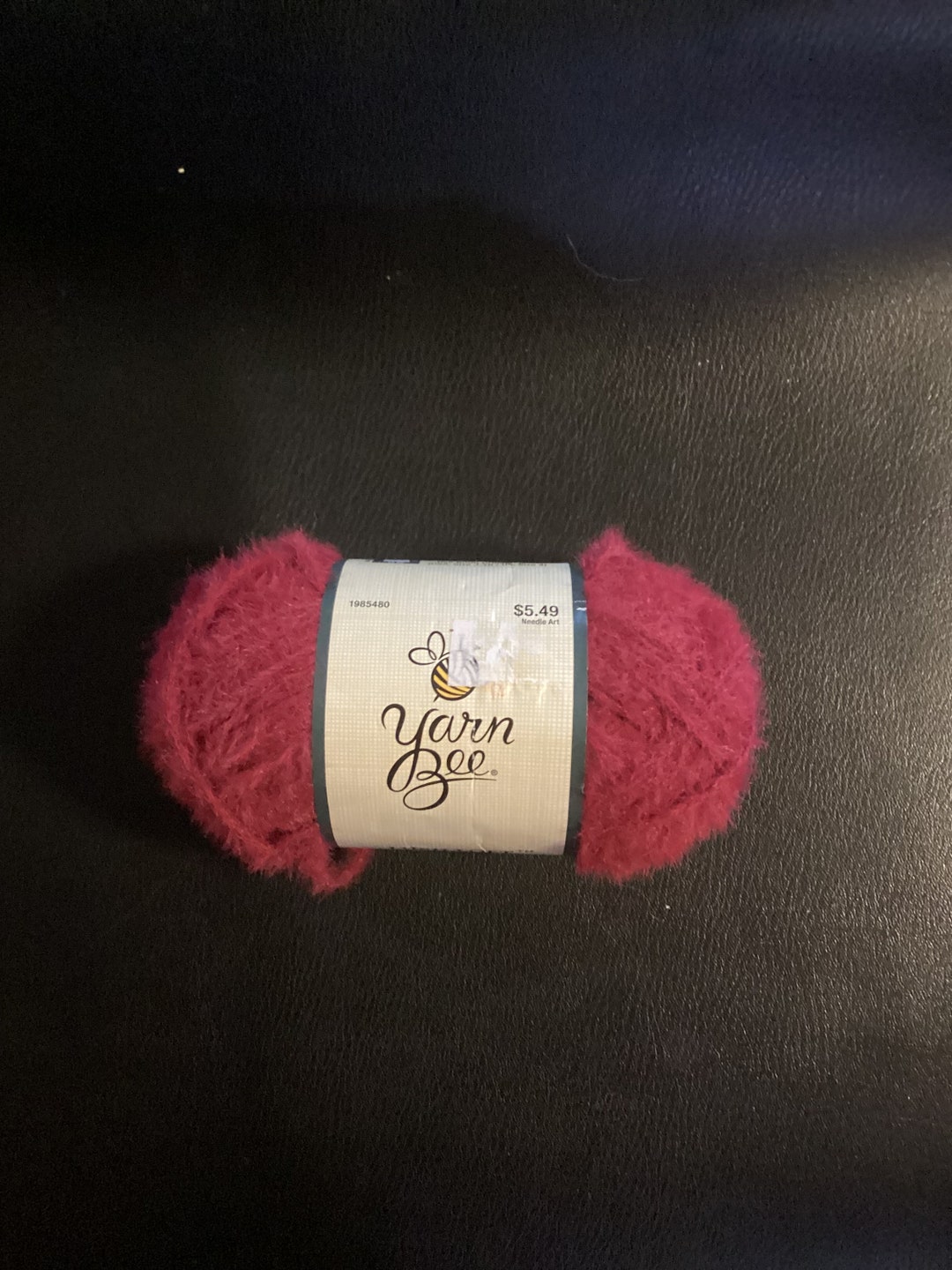 Yarn Bee Lush Loft maroon Etsy