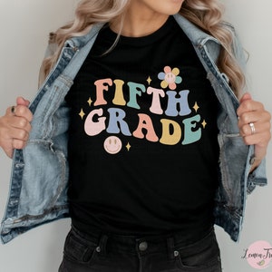 Fifth Grade Teacher Shirt, 5th Grade Teacher Shirt, 5th Grade Team Shirt, Fifth Grade Shirt, 5th Grade Shirt, Retro Teacher Shirt