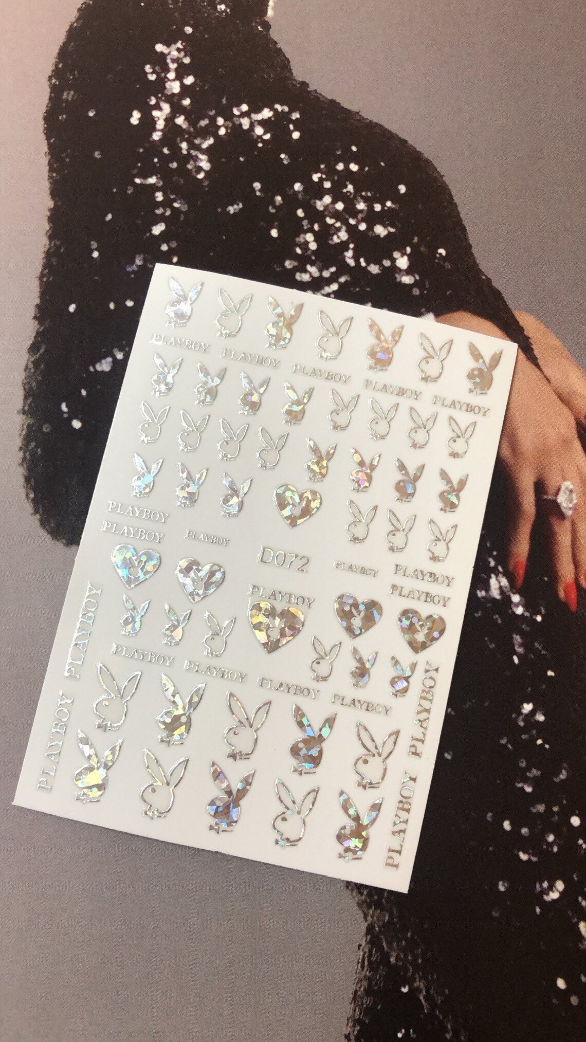 Nail stickers Nail decals Luxury brands nail stickers Etsy