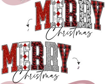 Coquette Glitter Leopard Merry Christmas PNG, Merry & Bright PNG, Christmas Shirt Png, Xmas png, Glitter  Christmas Png.