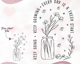 Keep Going SVG Cut file for cricut Sublimation Design, Digital Craft Files For Cricut/Silhouette