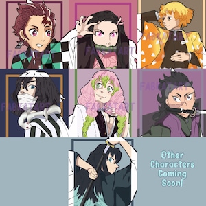 Hashira & Slayers | Demon Slayer | A6 Prints