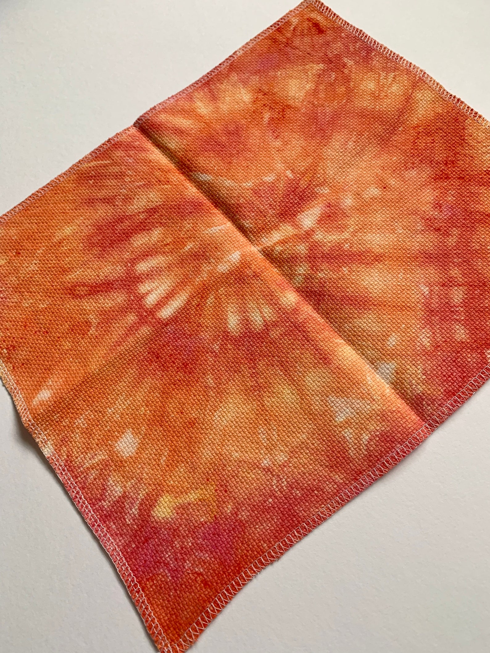 Tie Dye Cross Stitch Aida 14 Count Hand Dyed Fabric 10.5 x Etsy