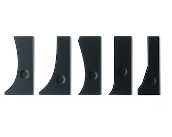 Turning aid / template / pottery tool / pottery on the potter's wheel / potter's rib / forming rail / PLA printing / pottery turning rail