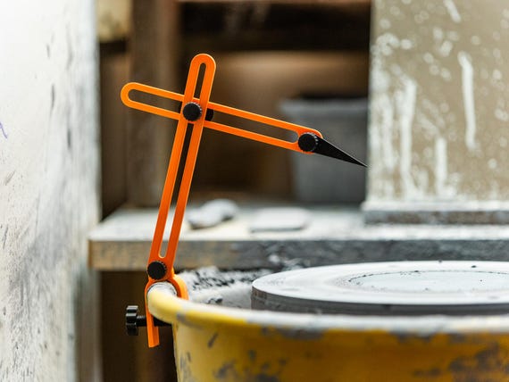 Drehlehre / Keramikwerkzeug / Töpferwerkzeug / Töpfern auf der Drehscheibe / Throwing Gauge