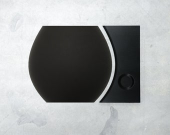 Drehhilfe "MOND" / Schablone / Töpferwerkzeug / Töpfern auf der Drehscheibe / Töpferrippe / Formschiene / PLA 3D Druck