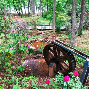 Natures Way - Outdoor Natural Canvas 16 x 20 inch Prints – Water Wheel