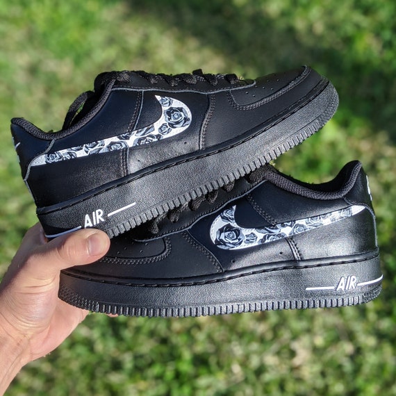 Кастом Nike Air Force 1 Black