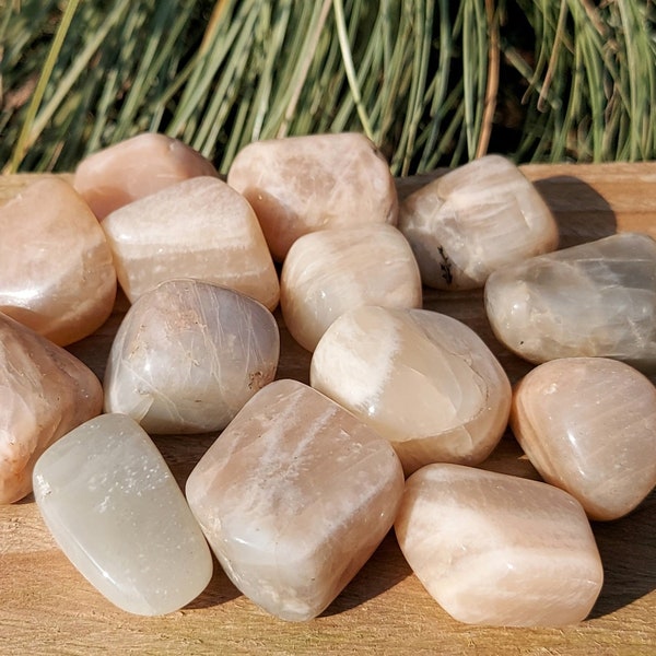 Moonstone Tumbled Stone. Premium Quality 'A' Grade, You choose the size you would like !! UK Seller