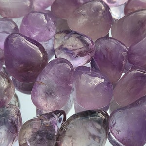 Amethyst Tumbled Stone 15-25mm, Premium Quality 'A' Grade, UK Seller