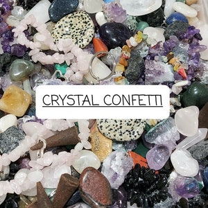 Crystal Confetti Scoop, Mystery Bag, Mixed Gemstones, Lucky Dip, Random Assortment, Tumblestones, Bracelets, Keyring, Cluster, Points.....