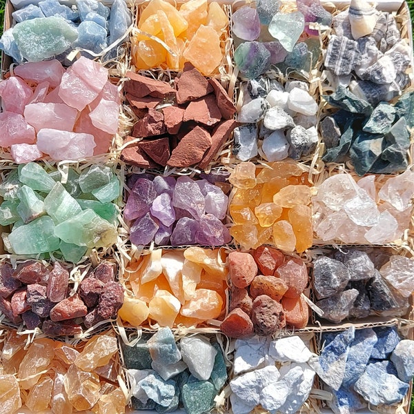 Build Your Own Raw Crystal Bundle, Premium Quality Raw Crystals, Ultimate Raw Starter Set, Christmas Advent Crystals, Pick ‘n’ Mix Crystals.