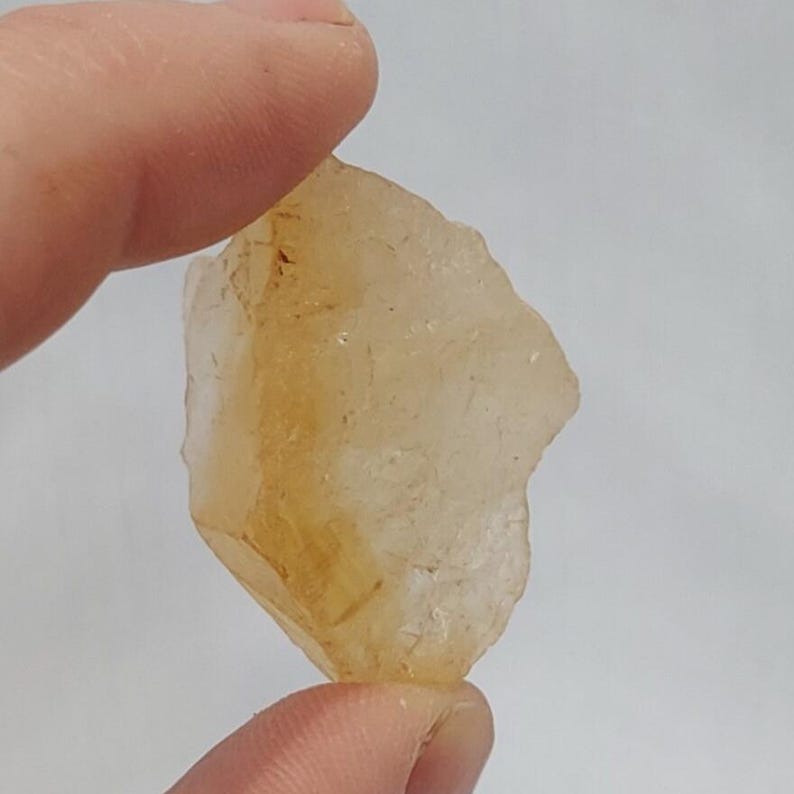 Raw Citrine Stone 25–35mm, Rough Crystal Supply for Crafting, Jewellery Making & Collecting.. bild 3