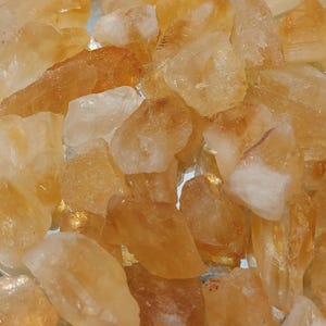 Natural Raw Citrine Stone 25-35mm, Rough Citrine, Rough Citrine Crystal Energy, UK Seller.
