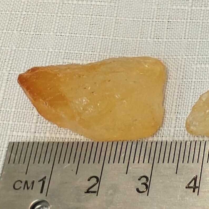 Raw Citrine Stone 25–35mm, Rough Crystal Supply for Crafting, Jewellery Making & Collecting.. bild 5
