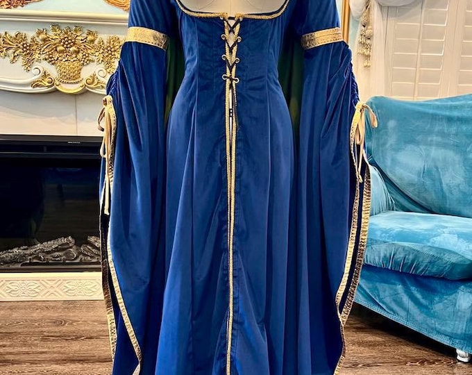 Medieval Cloak, Elven, Fantasy, Renaissance, Sorceress, Fairy, Queen ...