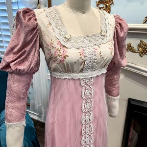 Regency Dress, Bridgerton Dress, Costume, Regency Ballgown, Regency Gown, Jane Austen, Lady Marissa