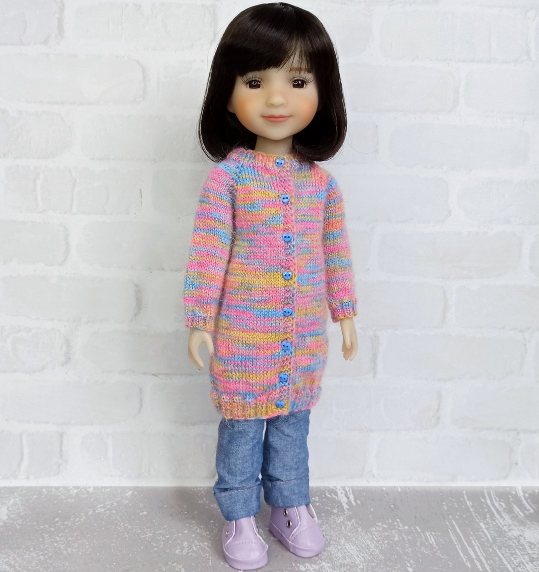 Ruby Red Fashion Friend Clothes. 14 Inch Doll Knitted Outfit. Etsy