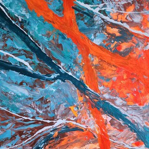 Modern Acrylic Painting | Abstract Painting