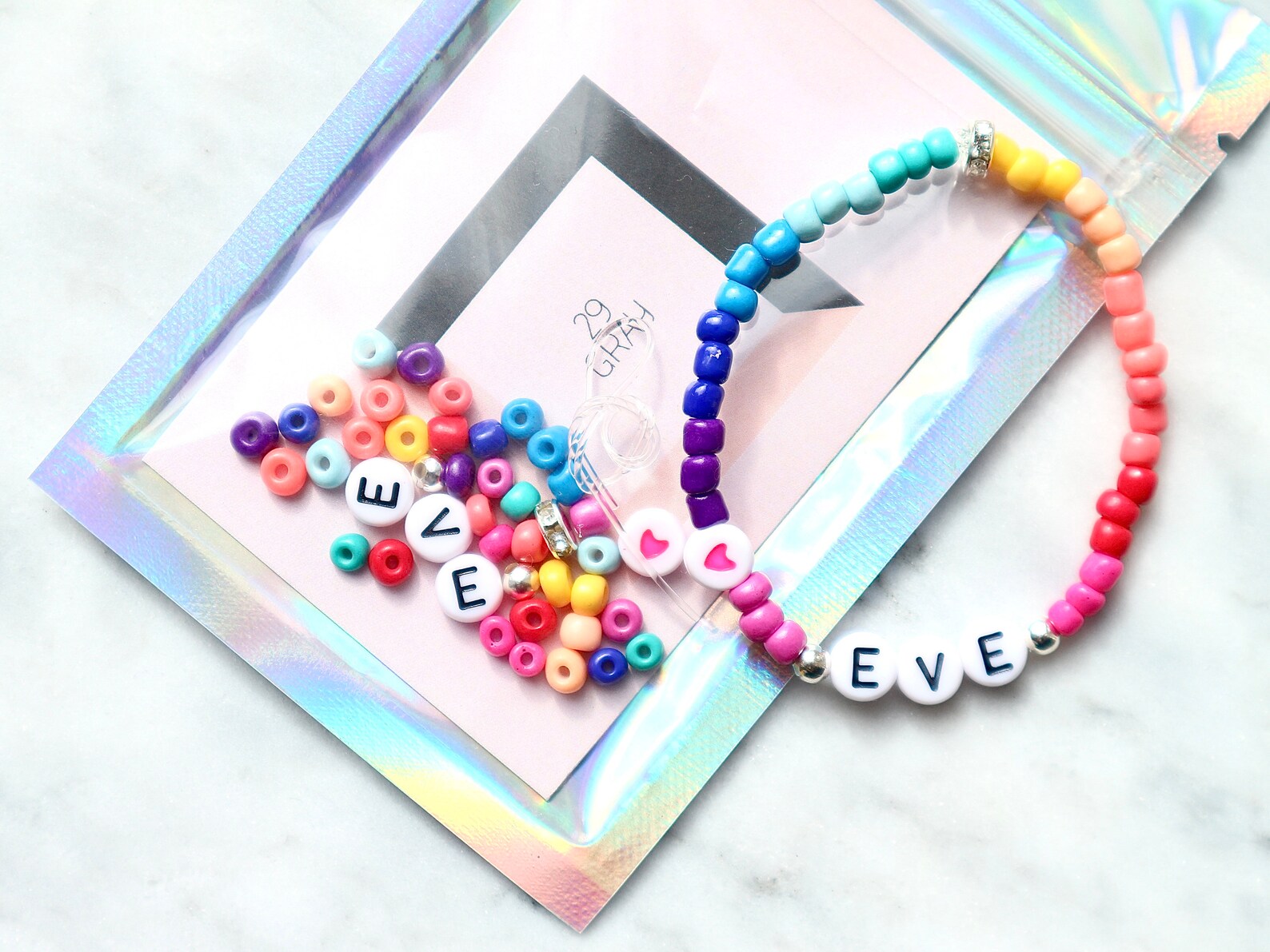 ADULT BRACELET KIT Personalised bracelet making kit Etsy