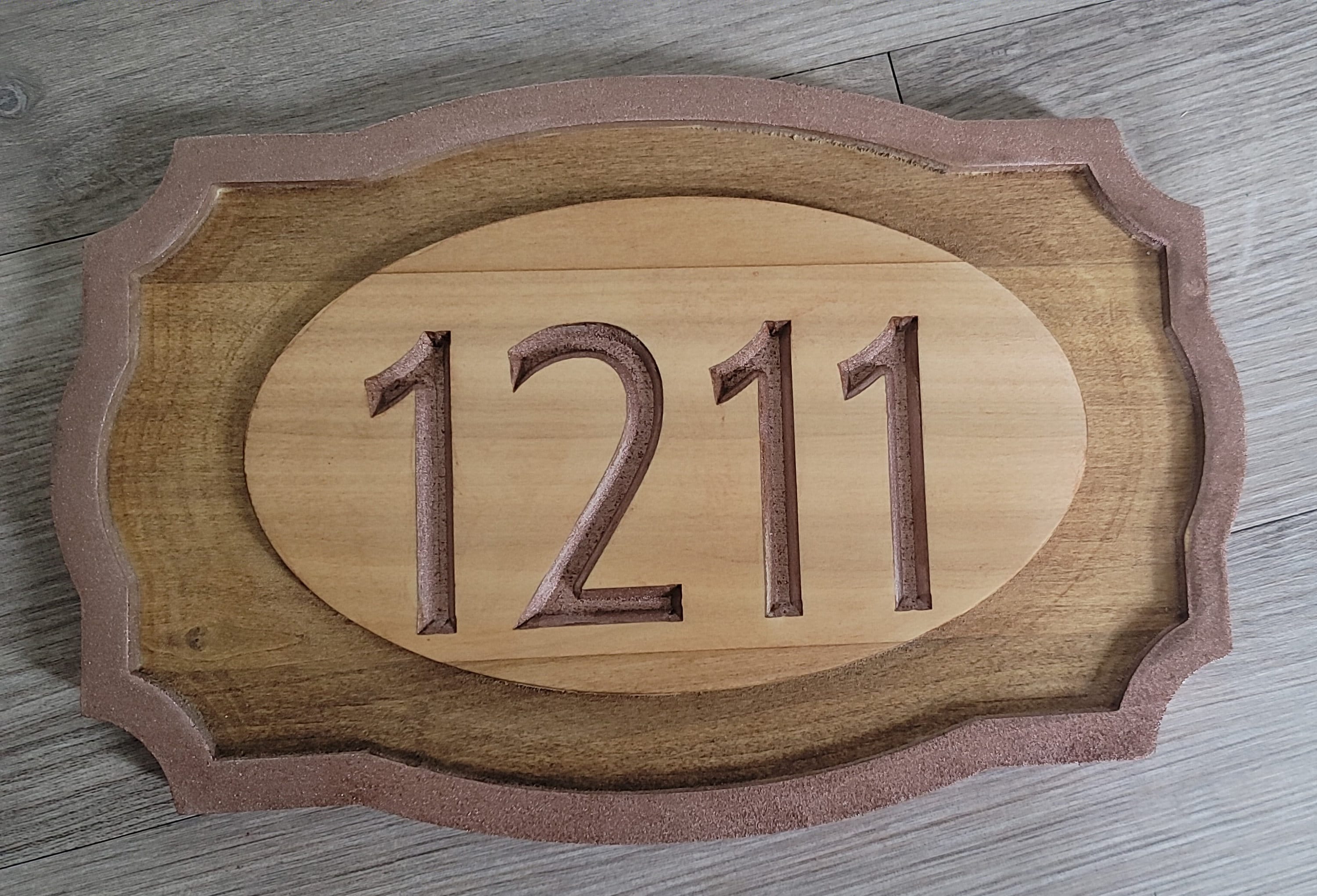 House Number Sign Etsy