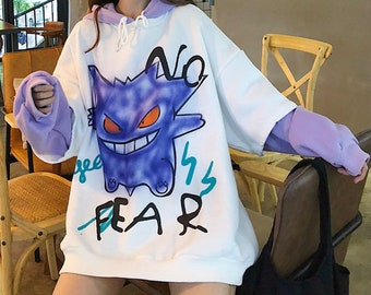 gengar hoodie with ears
