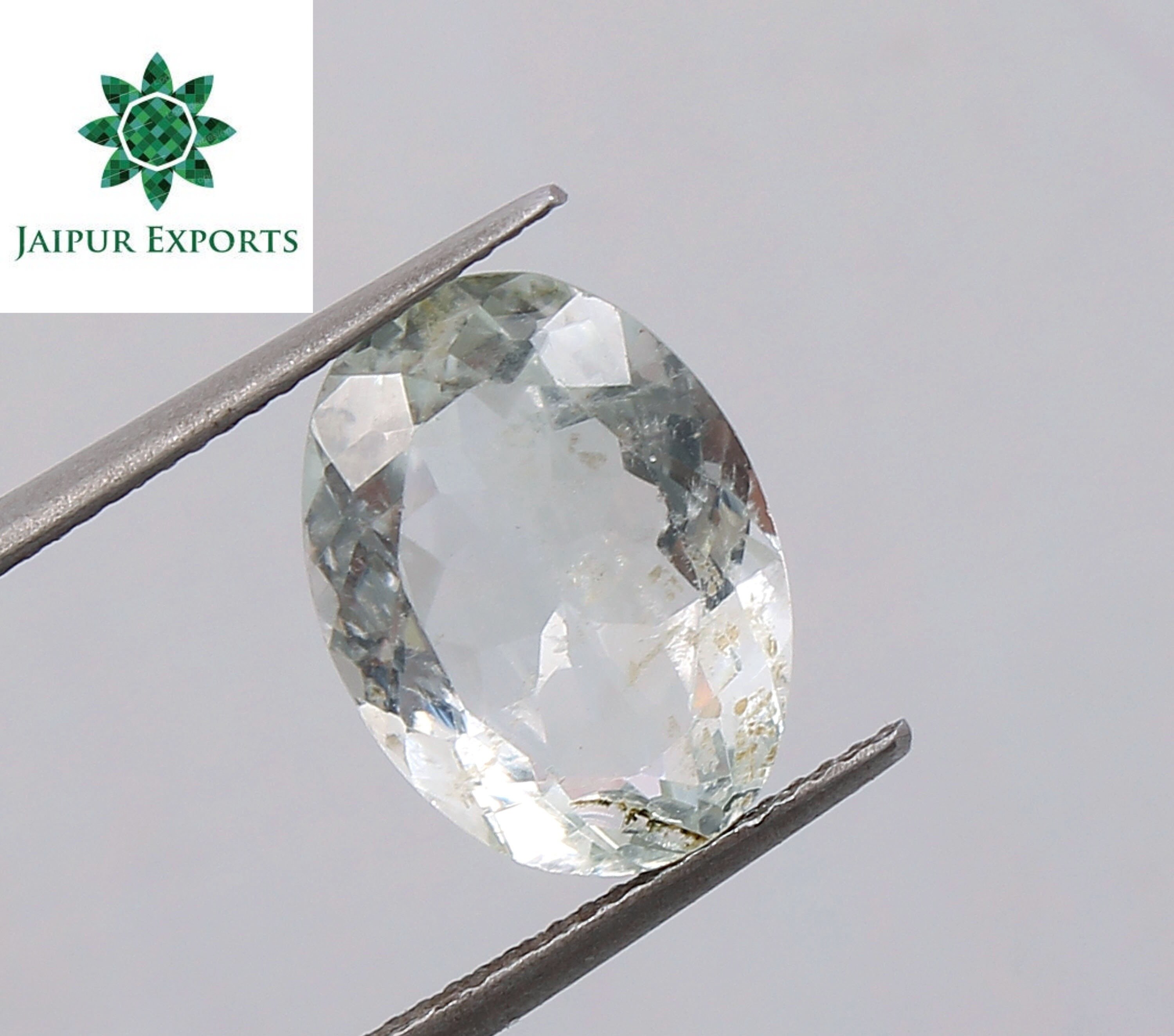 Natural Aquamarine Loose Gemstone Certified AAA Quality Etsy