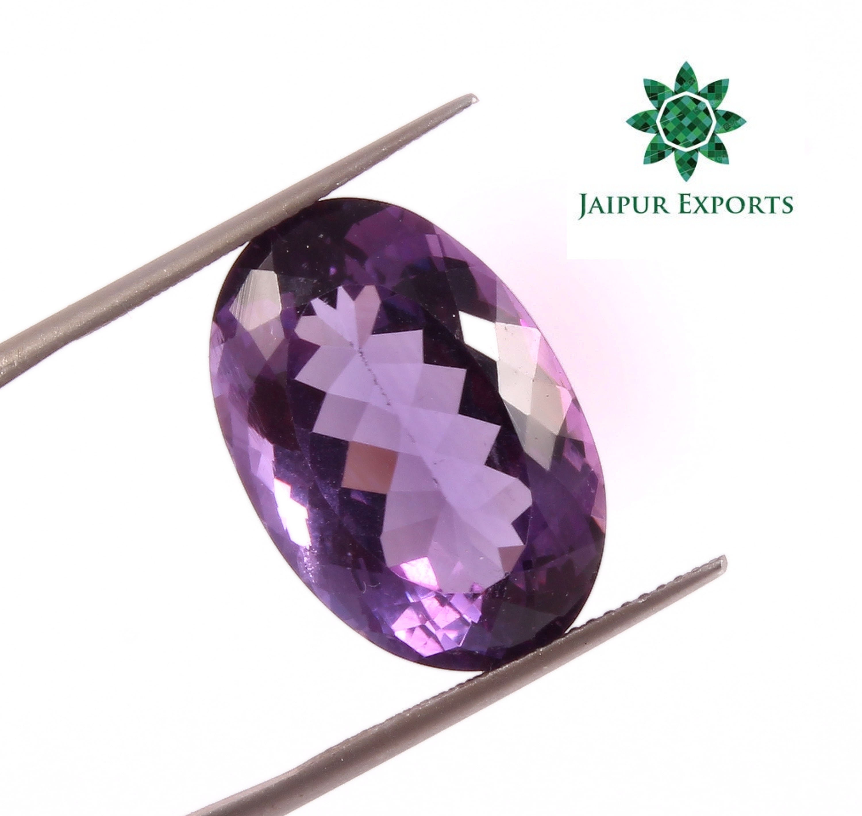 Natural Amethyst Loose Gemstone Certified AAA Quality Semi Etsy