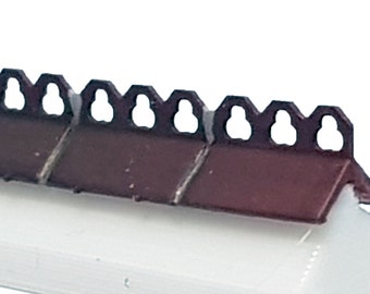 3D Printed Club Crested Ridge Tiles - Model Railway (Set of 6)