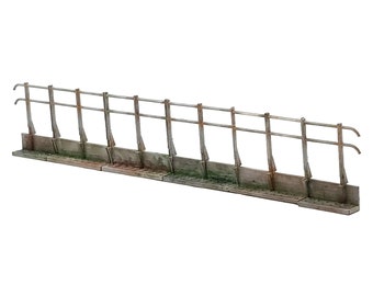 3D Printed Model Railway Bridge Fencing - TT/OO/O Scale